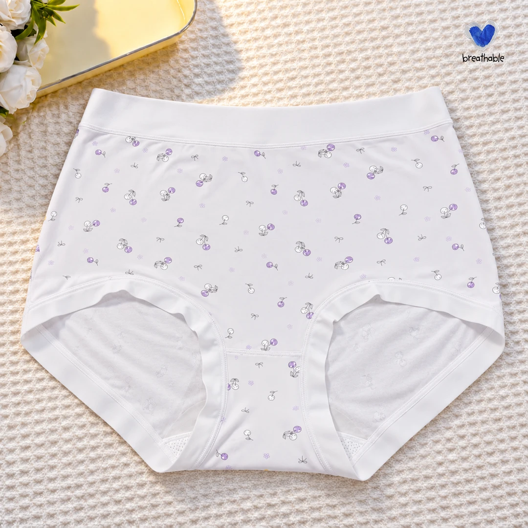 Breathable Seamless Cherry Panty