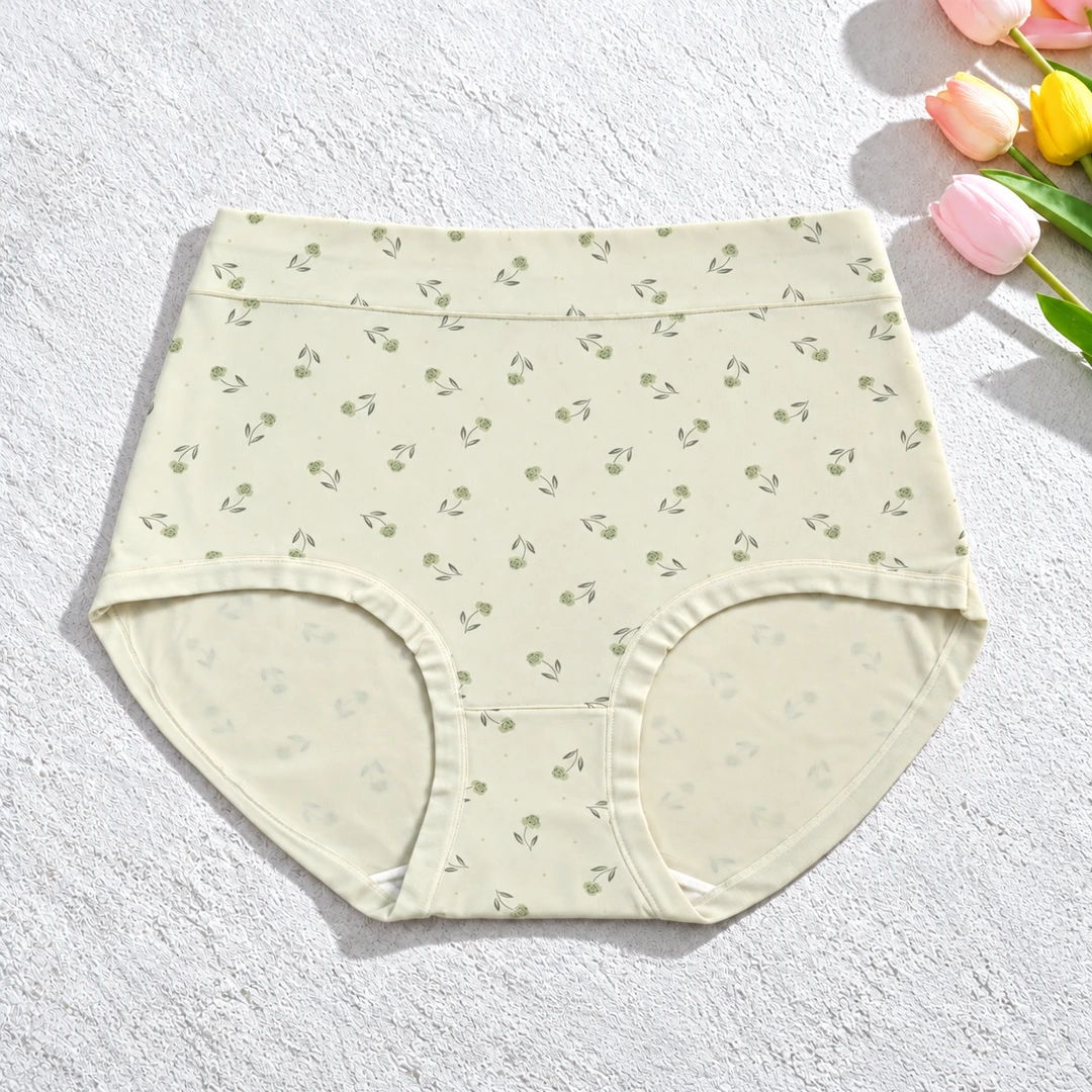 Breathable Floral Printed Panty