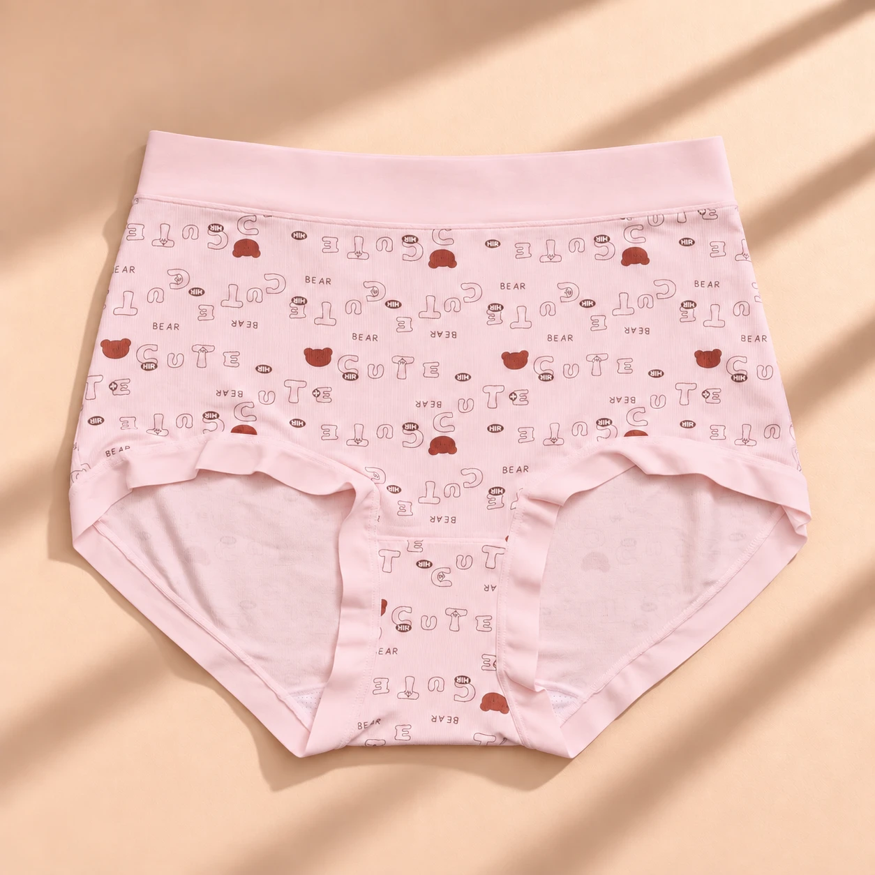 Breathable Cutebear Air Printed Seamless Panty